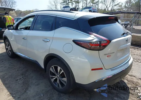 2020 Nissan Murano Sv Intelligent Awd из США, поврежденный, VIN 5N1AZ2BS5LN154923